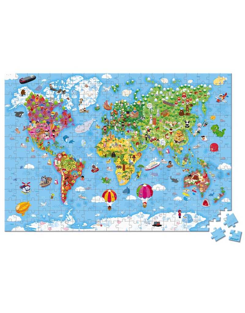 PUZZLE ATLAS MUNDIAL 300 PZS