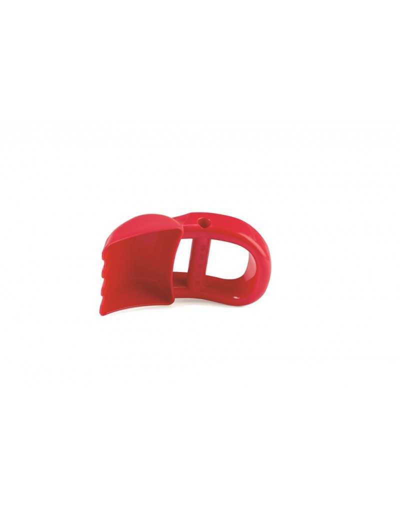 PALA EXCAVADORA ROJA