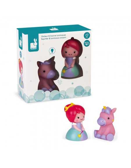 LANZADOR DE AGUA PRINCESA Y UNICORNIO LU