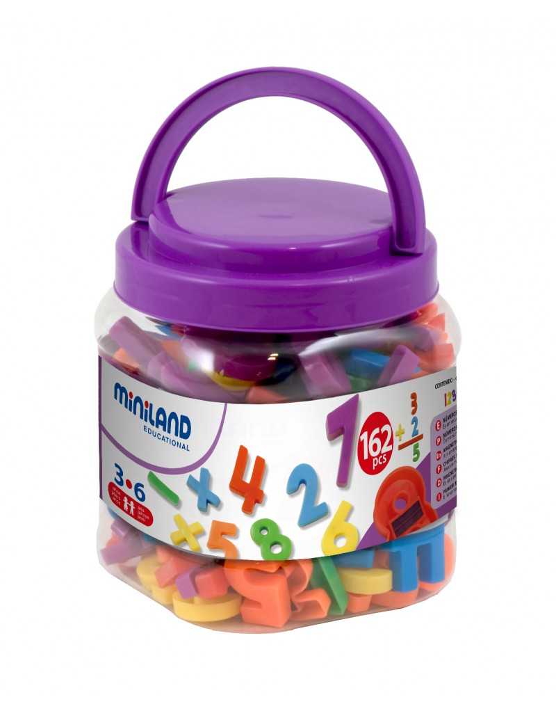 NÚMEROS MAGNÉTICOS 162 PZS