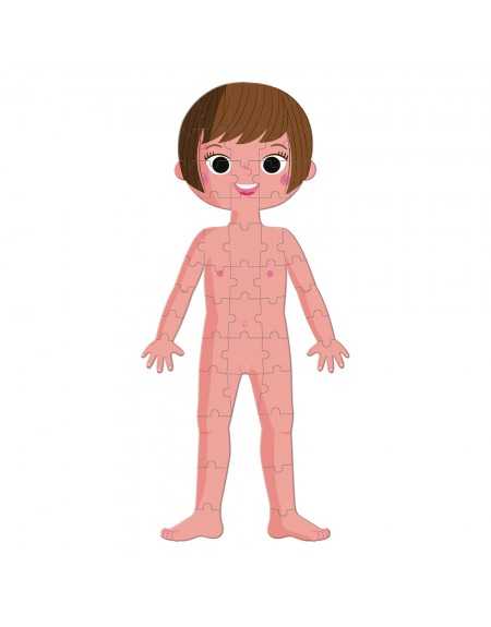 PUZZLE CUERPO HUMANO 50- 75 Y 100 PIEZAS