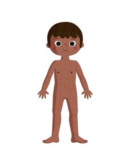 PUZZLE CUERPO HUMANO 50- 75 Y 100 PIEZAS