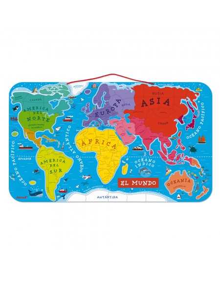 PUZZLE MAGNÉTICO ATLAS MUNDIAL