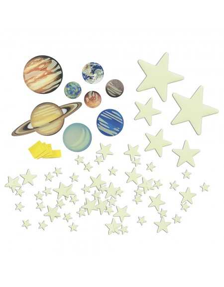 SUPER NOVA Y PLANETAS BRILLANTES
