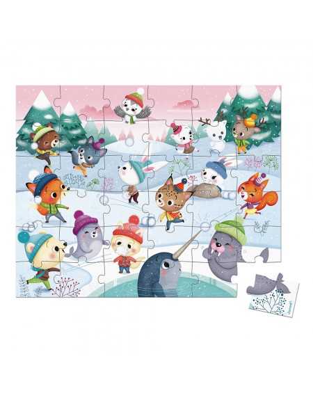 PUZZLE FIESTA EN LA NIEVE 36 PZS