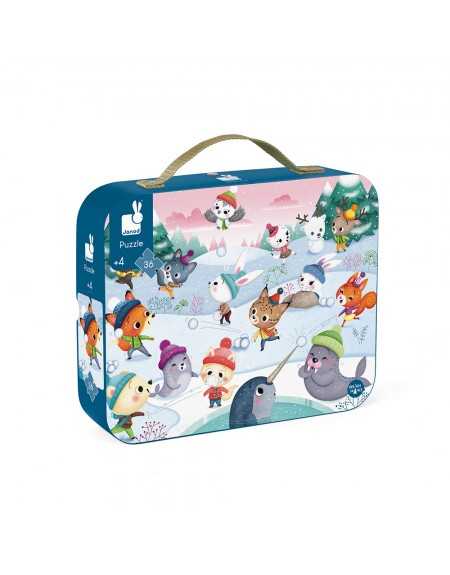 PUZZLE FIESTA EN LA NIEVE 36 PZS