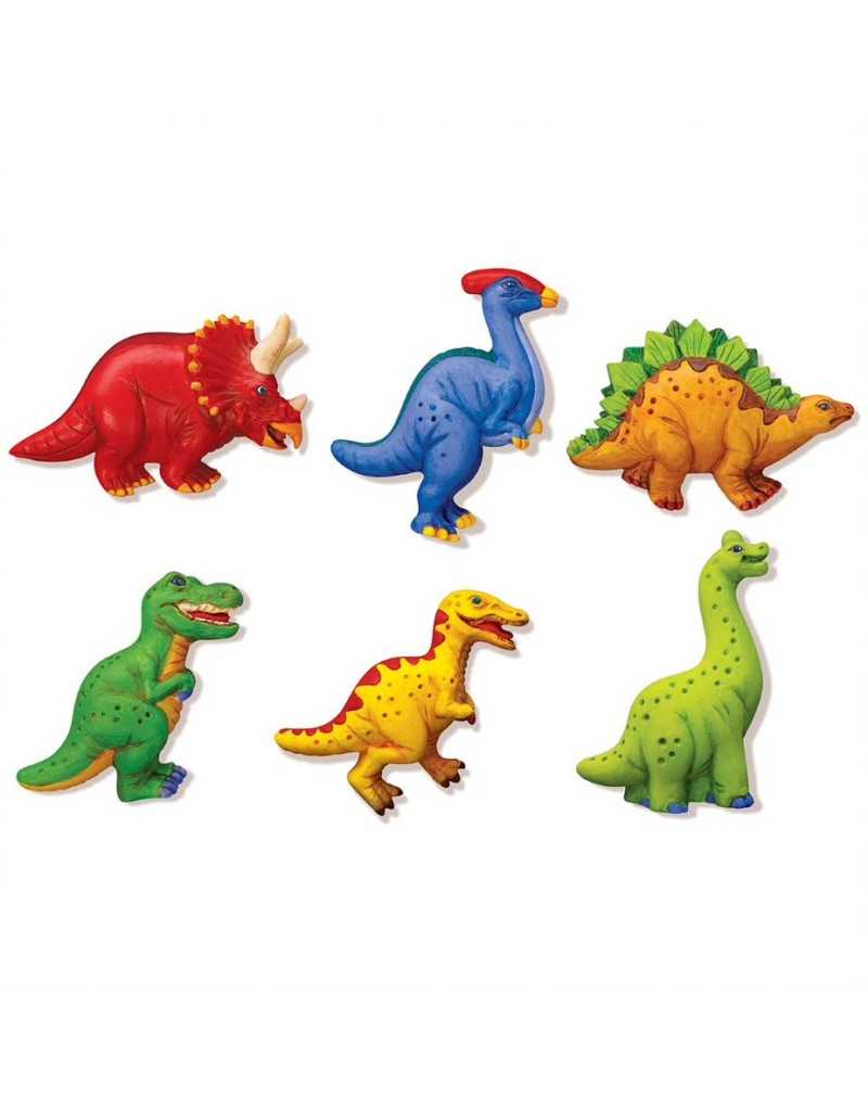 MOLDEA Y PINTA DINOSAURIOS