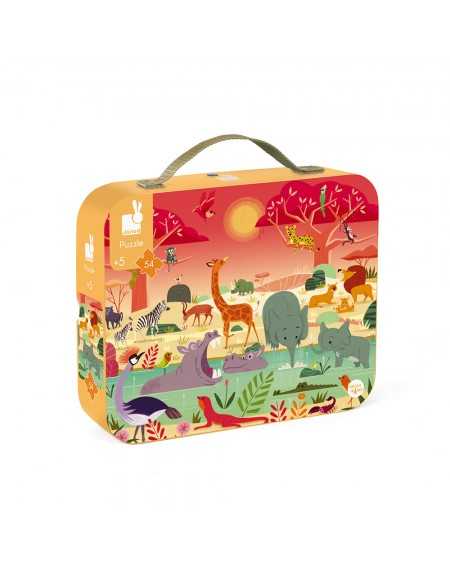 PUZZLE LA RESERVA DE ANIMALES 54 PZS