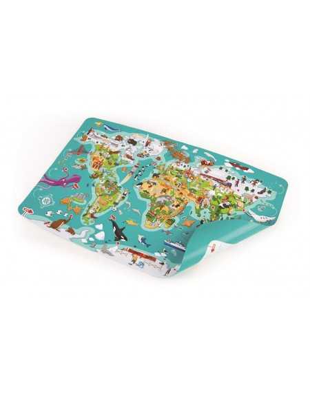 PUZZLE MAPAMUNDI Y JUEGO 2 EN 1