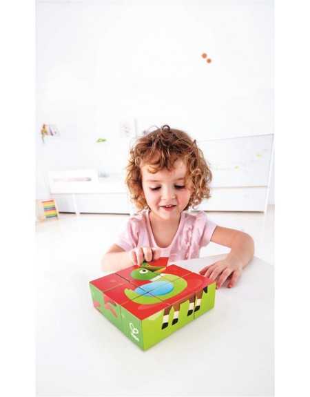 PUZZLE DE BLOQUES ANIMALES GRANJA