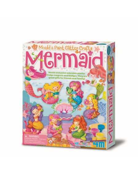 MOLDEA Y PINTA BRILLANTES SIRENAS