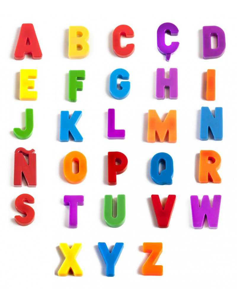 LETRAS MAGNÉTICAS MAYÚSCULAS 154 PZS