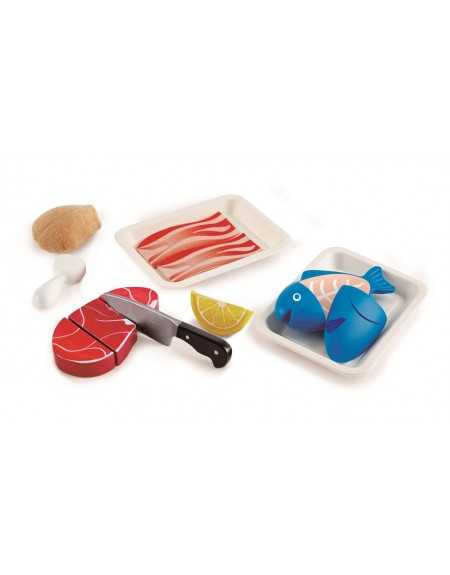 SET DE CARNE Y PESCADO PARA CORTAR