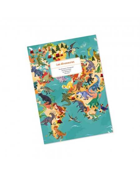PUZZLE EDUCATIVO LOS DINOSAURIOS 200 PZS