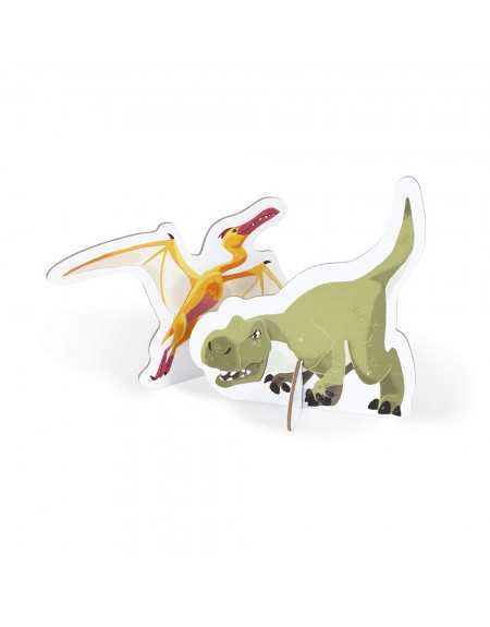 PUZZLE EDUCATIVO LOS DINOSAURIOS 200 PZS